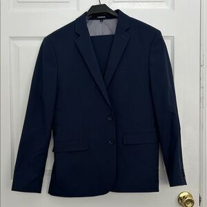 Express Men's Navy Suit